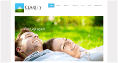 Desktop Screenshot of claritymentalhealth.com